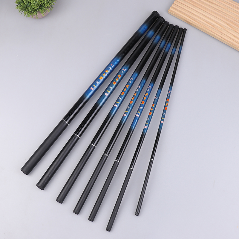 Fishing Rod Spinning - تلسكوبي روك الصيد رود الألياف الزجاجية