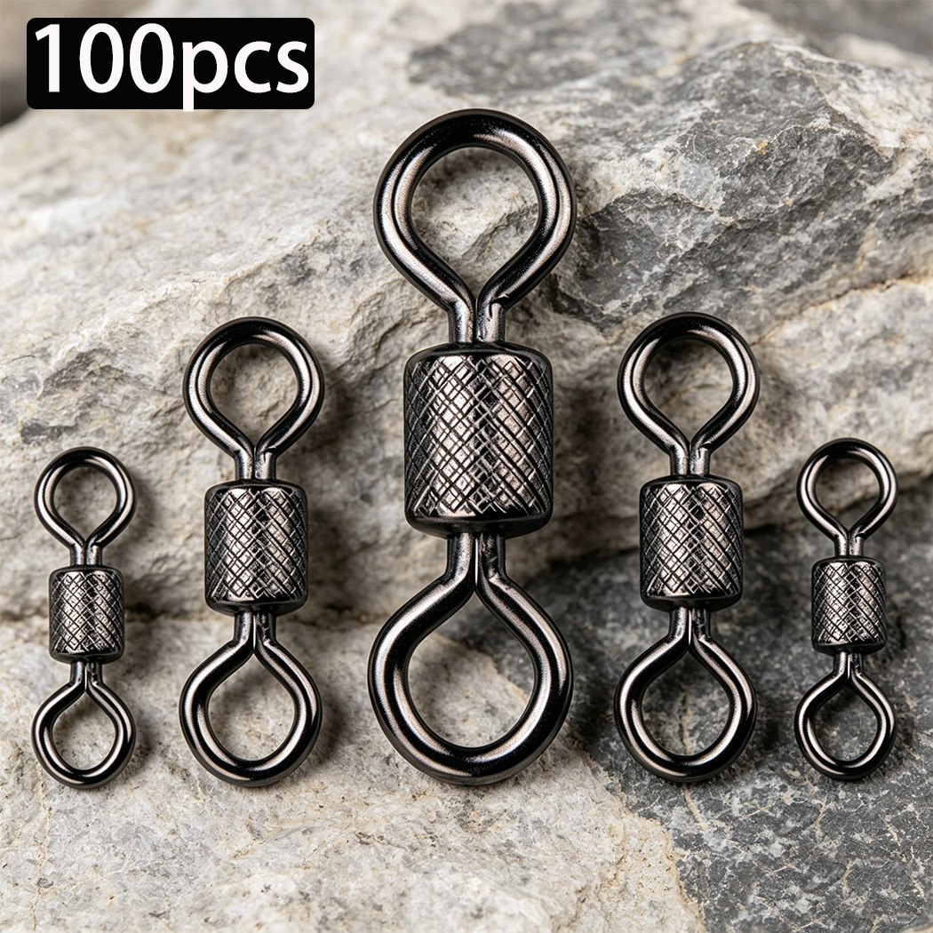 Fishing Rod Case - 100 قطعة/صندوق دوارات صيد السمك 1