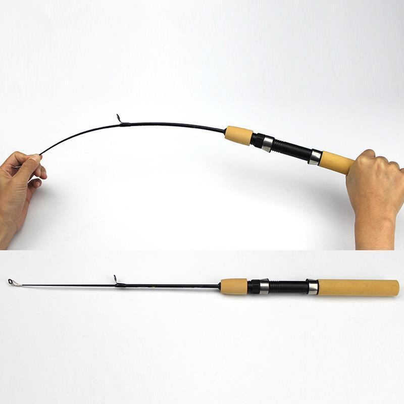 قصبة صيد شتوية خفيفة الوزن للغ - مراجعة Fishing Rod Spinning وسعره