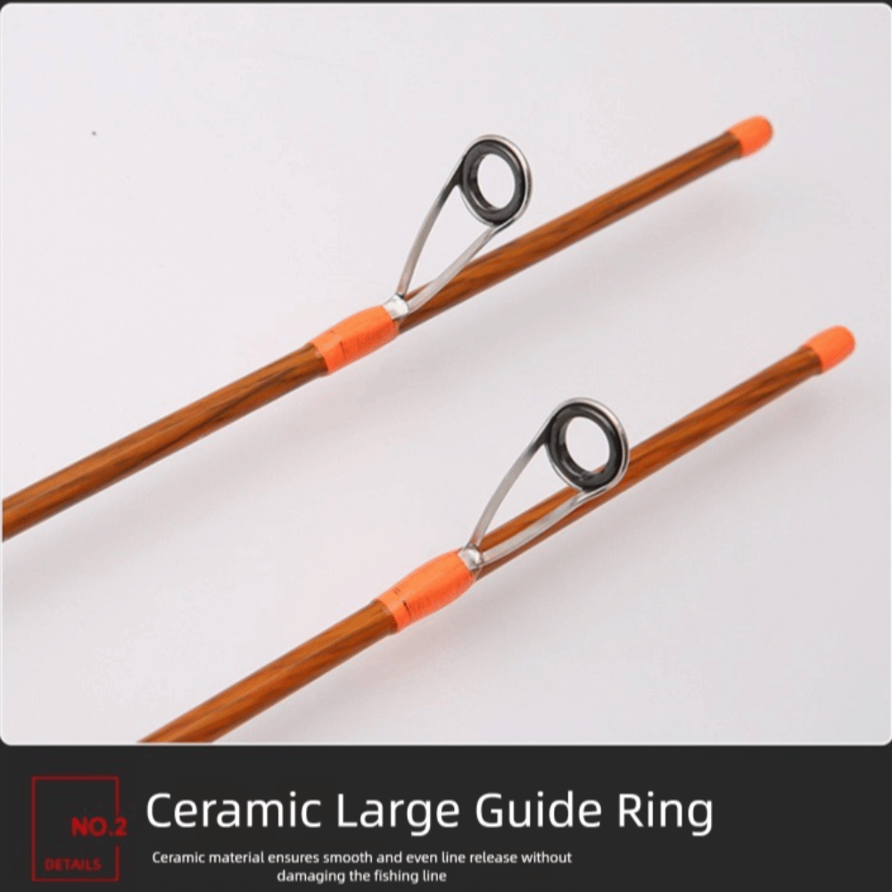 عالية الجودة 4 أقسام الغزل الص - مراجعة Fishing Rod Carbon Fiber وسعره