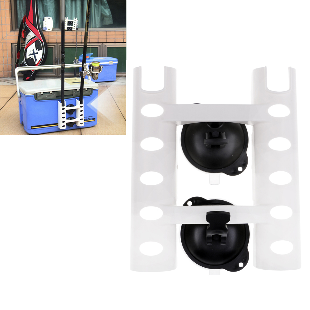 حامل صنارة صيد السمك بقاعدة شف - مراجعة Fishing Rod Rack وسعره