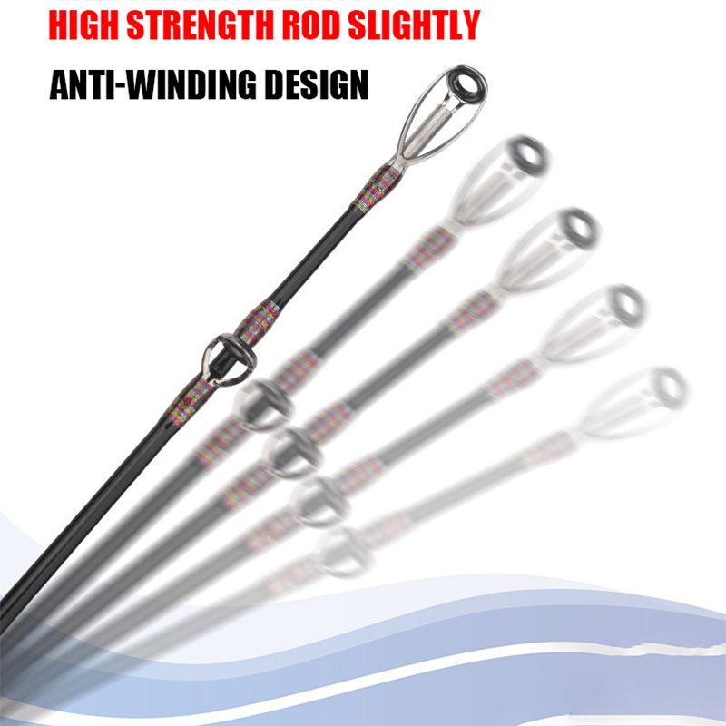 قصبة صيد كربونية ثلاثية القطع  - مراجعة Fishing Rod Surf وسعره