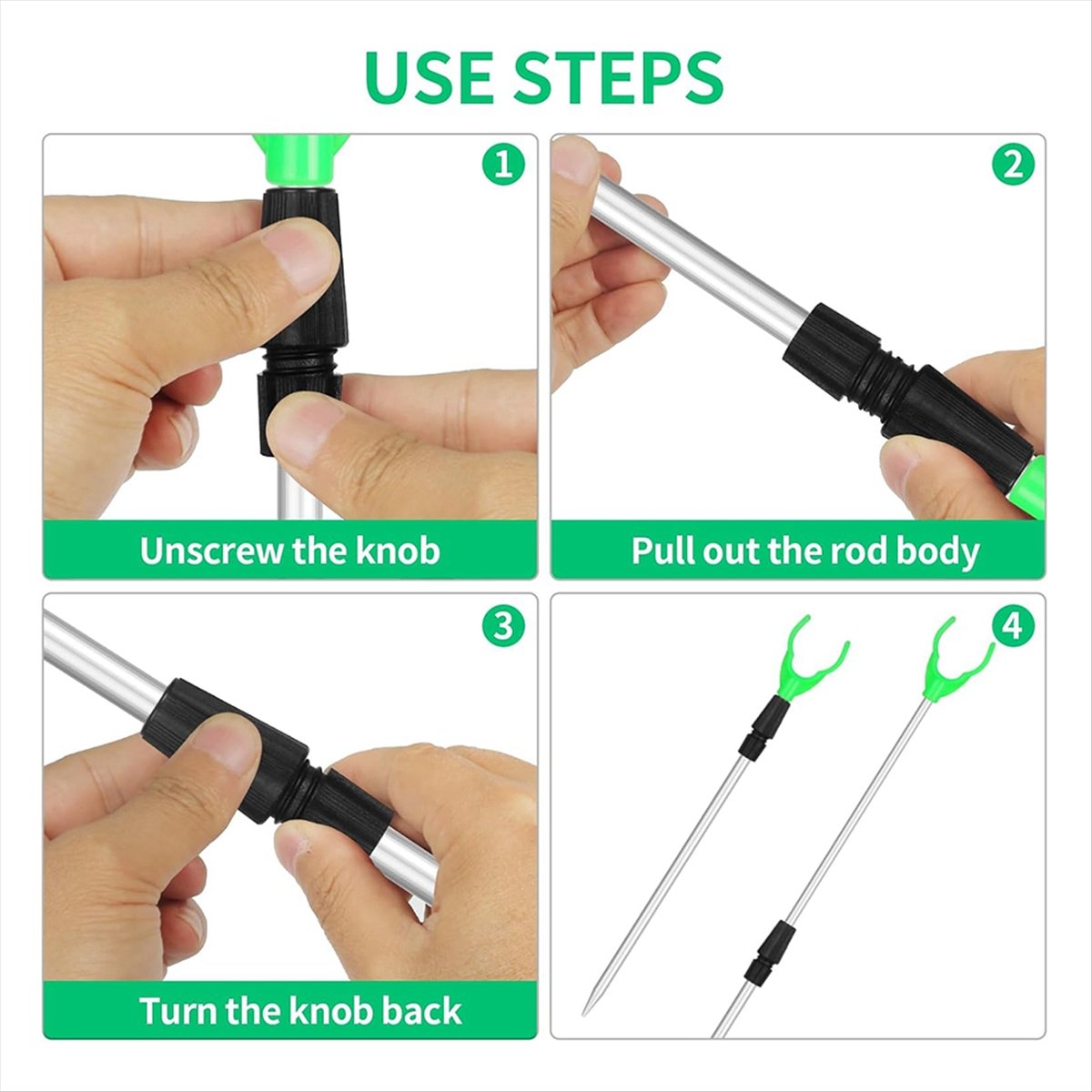 [تخفيضات كبيرة] حامل صنارة صيد - مراجعة Fishing Rod Telescopic وسعره