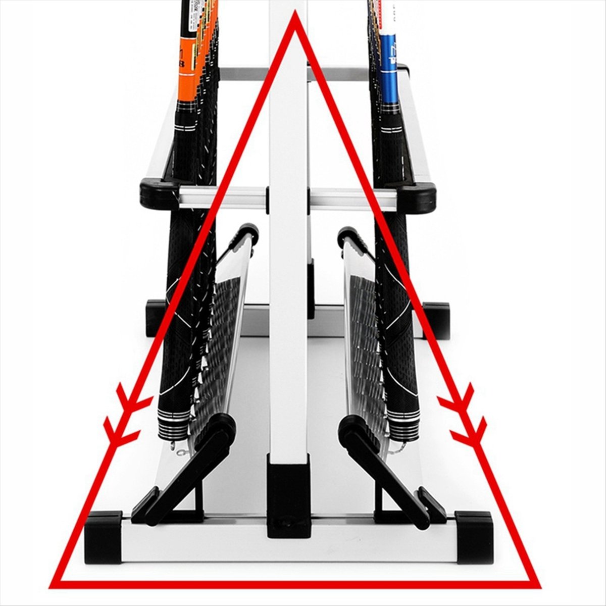 حامل قصبة صيد من الألومنيوم AB - مراجعة Fishing Rod Rack وسعره